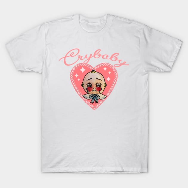 Crybaby kewpie T-Shirt by mariexvx